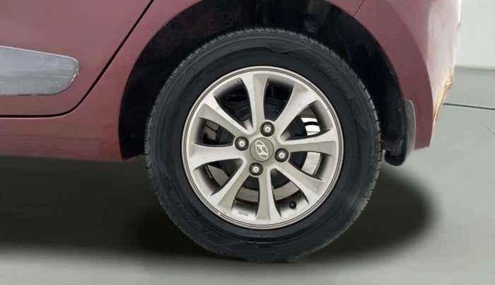 2014 Hyundai Grand i10 ASTA (O) 1.2 KAPPA VTVT, Petrol, Manual, 97,505 km, Left Rear Wheel