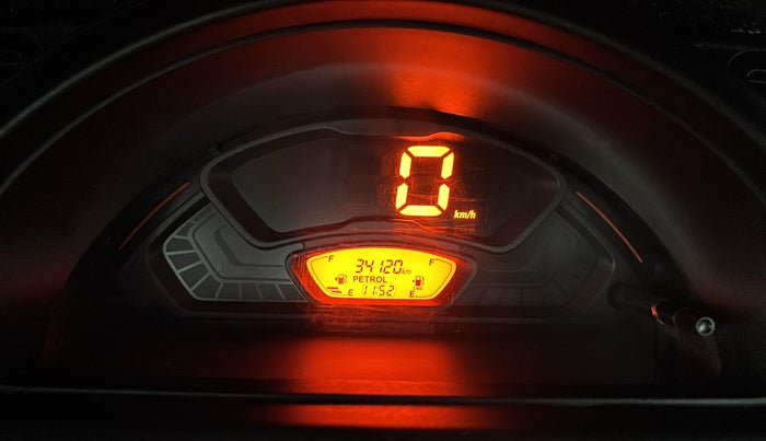 2022 Maruti S PRESSO VXI CNG, CNG, Manual, 34,117 km, Odometer Image