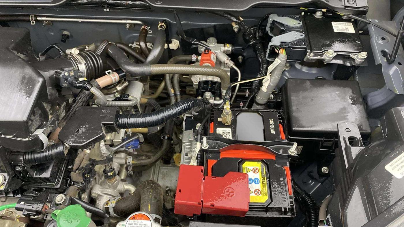 2022 Maruti S PRESSO VXI CNG, CNG, Manual, 34,117 km, Engine View - Left