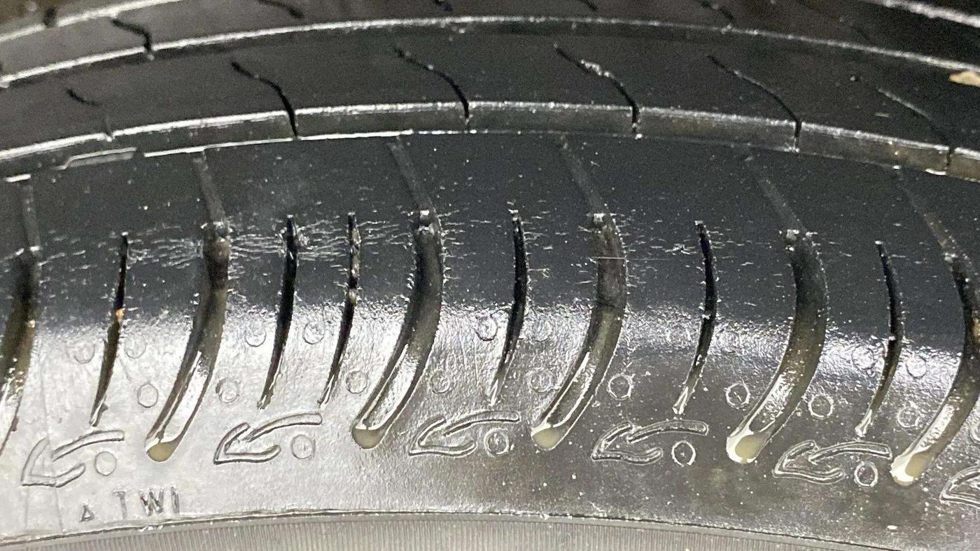2022 Maruti S PRESSO VXI CNG, CNG, Manual, 34,117 km, Left Rear Tyre Tread