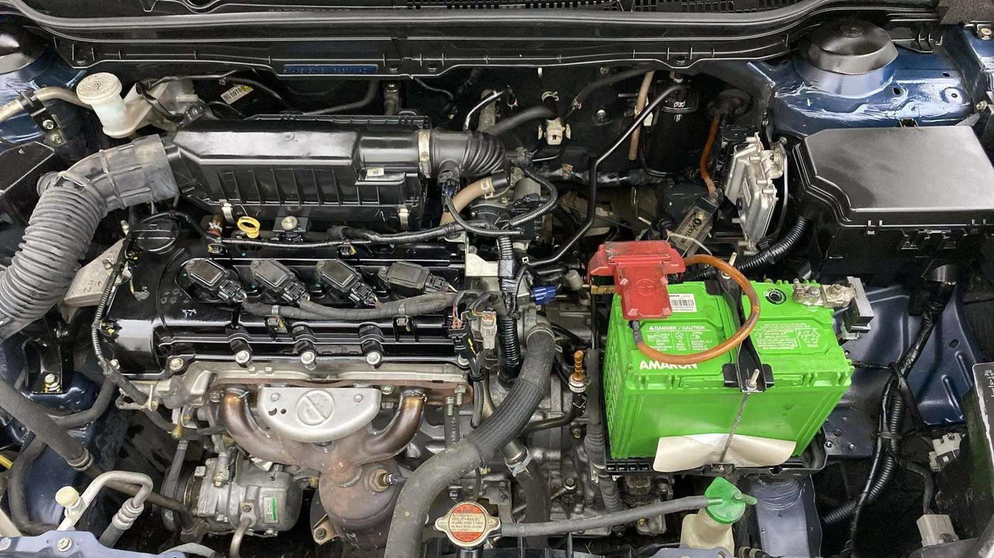 2021 Maruti S Cross ALPHA AT1.5, Petrol, Automatic, 50,425 km, Engine View - Left