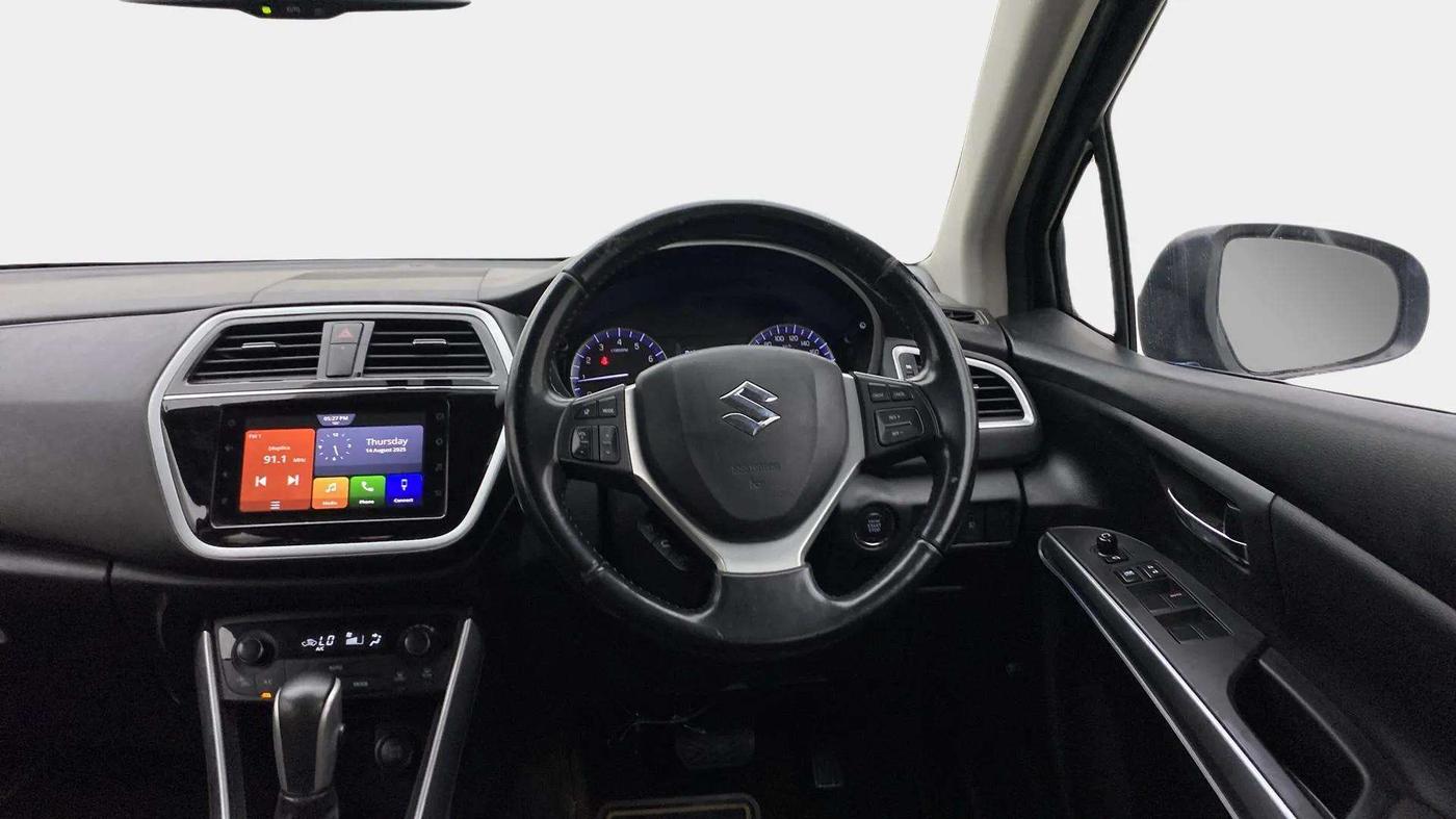 2021 Maruti S Cross ALPHA AT1.5, Petrol, Automatic, 50,425 km, Steering Wheel Close Up