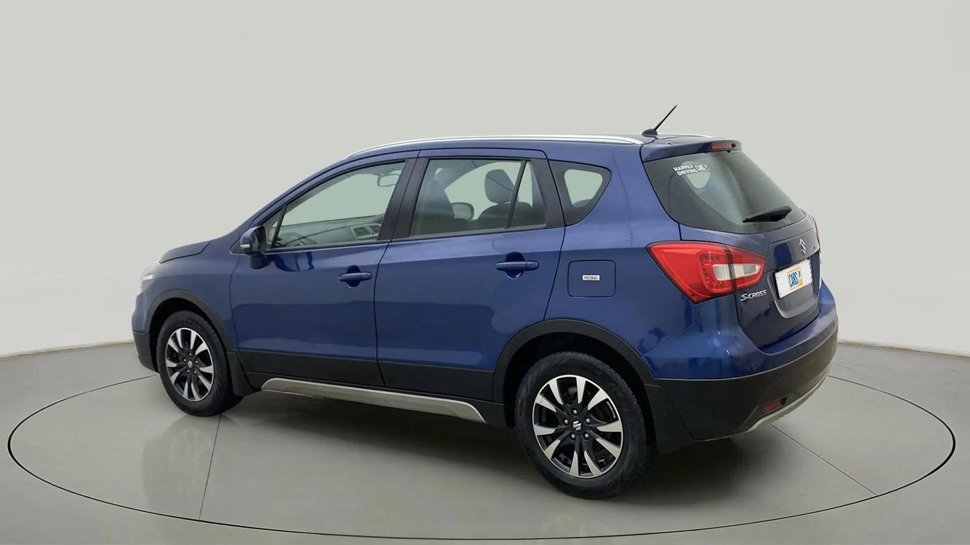 2021 Maruti S Cross ALPHA AT1.5, Petrol, Automatic, 50,425 km, Left Back Diagonal