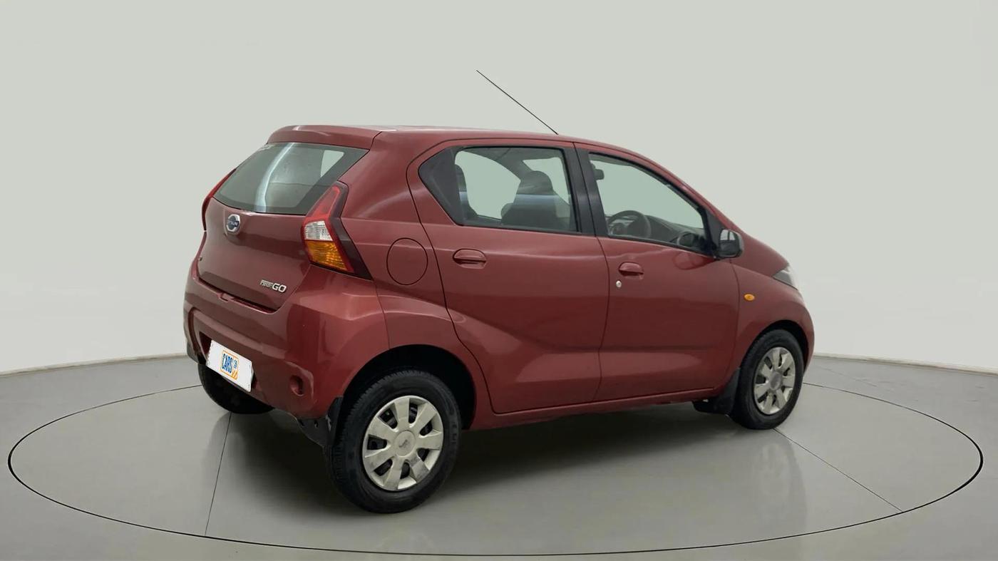 2018 Datsun Redi Go T(O) 1.0 AMT, Petrol, Automatic, 16,938 km, Right Back Diagonal