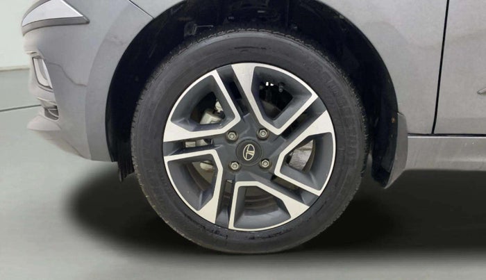 2024 Tata Tiago XZA PLUS PETROL, Petrol, Automatic, 12,821 km, Left Front Wheel