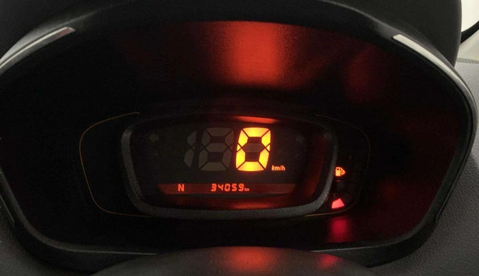 2017 Renault Kwid RXT 1.0 AMT (O), Petrol, Automatic, 34,021 km, Odometer Image