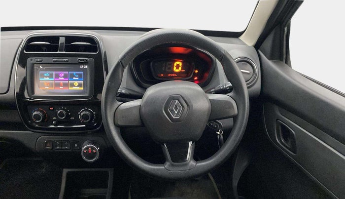 2017 Renault Kwid RXT 1.0 AMT (O), Petrol, Automatic, 34,021 km, Steering Wheel Close Up