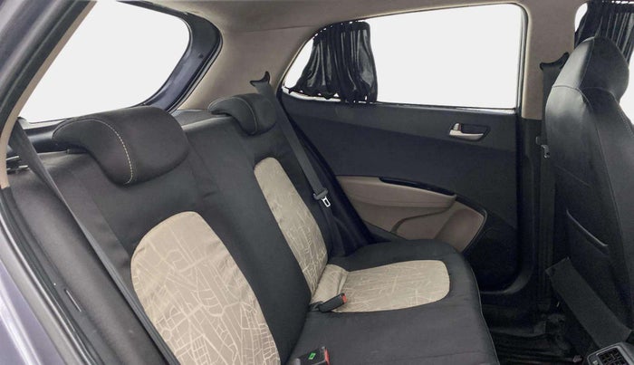 2015 Hyundai Grand i10 ASTA AT 1.2 KAPPA VTVT, Petrol, Automatic, 94,900 km, Right Side Rear Door Cabin