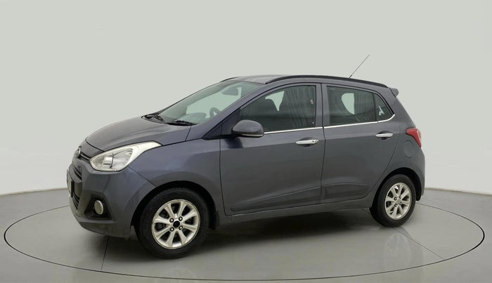2015 Hyundai Grand i10 ASTA AT 1.2 KAPPA VTVT, Petrol, Automatic, 94,900 km, Left Front Diagonal