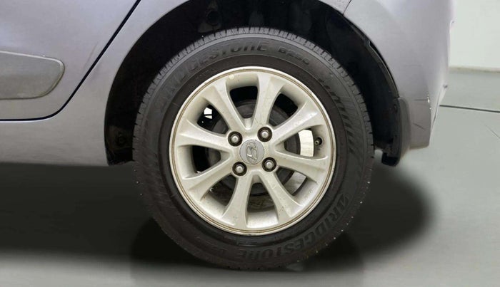 2015 Hyundai Grand i10 ASTA AT 1.2 KAPPA VTVT, Petrol, Automatic, 94,900 km, Left Rear Wheel