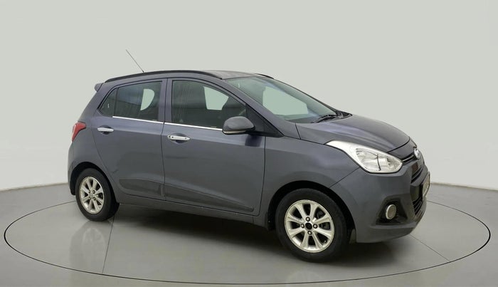 2015 Hyundai Grand i10 ASTA AT 1.2 KAPPA VTVT, Petrol, Automatic, 94,900 km, Right Front Diagonal