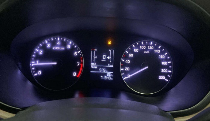 2015 Hyundai Elite i20 SPORTZ 1.2 (O), Petrol, Manual, 71,332 km, Odometer Image