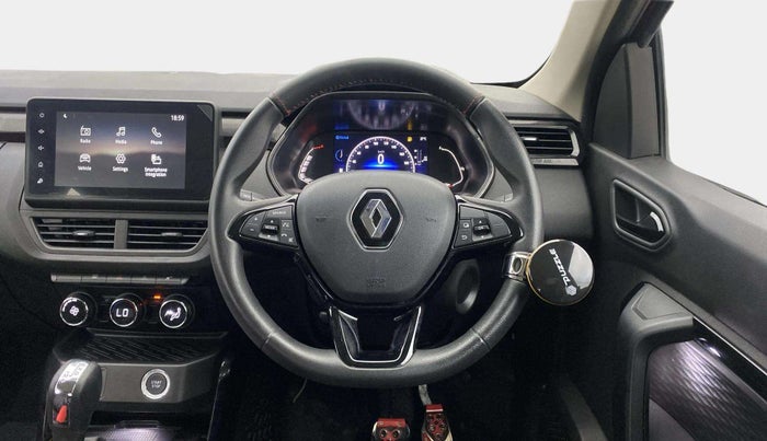 2023 Renault Kiger RXZ AMT DUAL TONE, Petrol, Automatic, 2,341 km, Steering Wheel Close Up