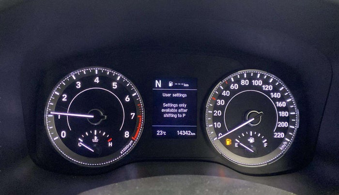 2021 Hyundai VENUE SX PLUS 1.0 TURBO DCT, Petrol, Automatic, 14,306 km, Odometer Image
