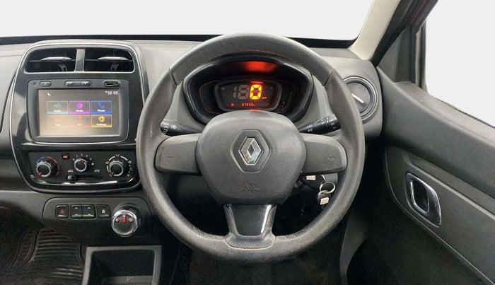 2018 Renault Kwid RXT 1.0 AMT (O), Petrol, Automatic, 57,530 km, Steering Wheel Close Up