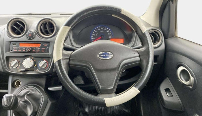 2018 Datsun Go T, Petrol, Manual, 53,648 km, Steering Wheel Close Up