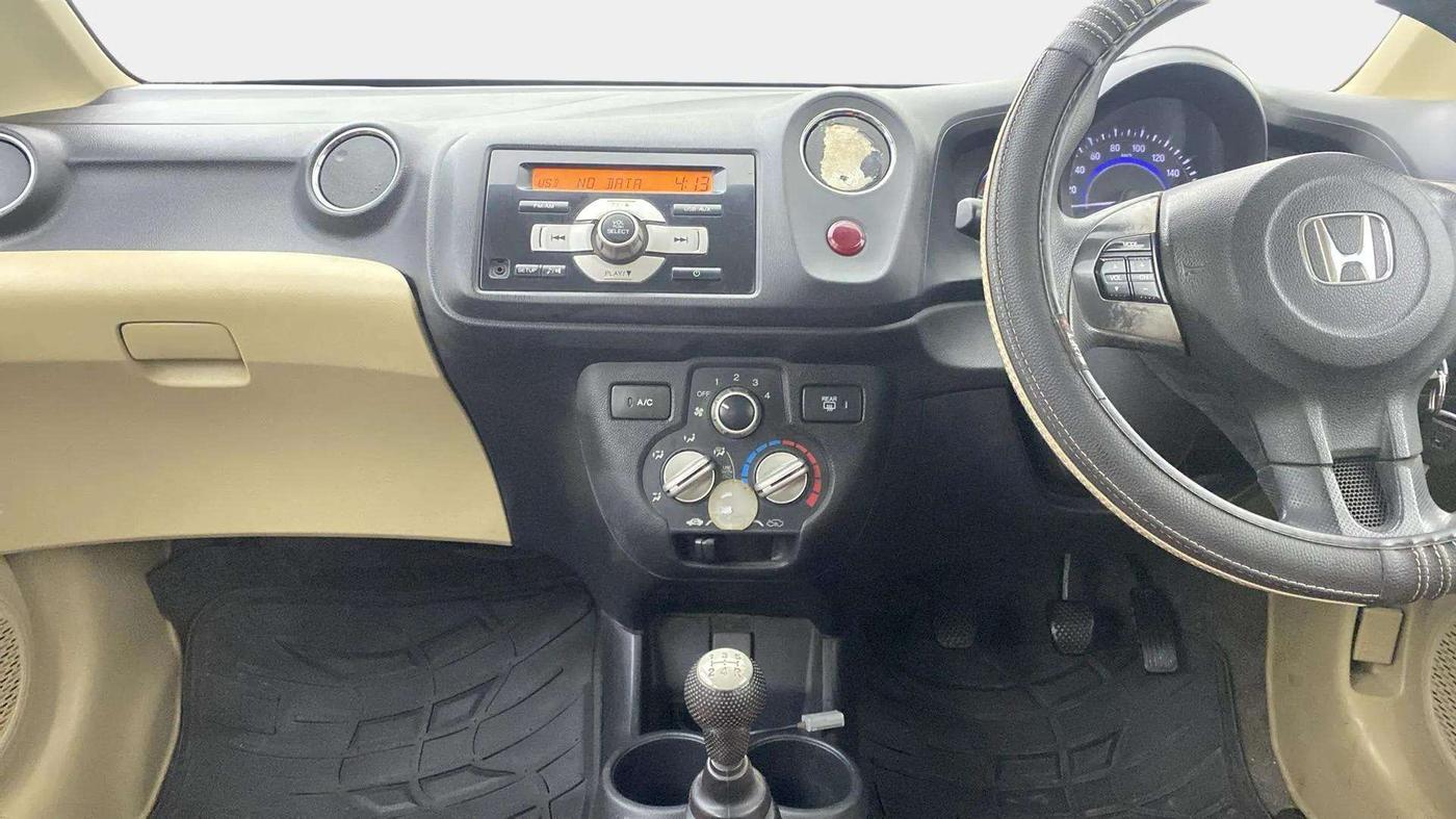 2016 Honda Brio S MT, Petrol, Manual, 65,257 km, Air Conditioner
