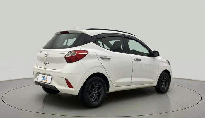 2022 Hyundai GRAND I10 NIOS SPORTZ 1.2 KAPPA VTVT, Petrol, Manual, 57,525 km, Right Back Diagonal