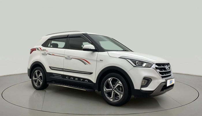 2019 Hyundai Creta SX AT 1.6 PETROL, Petrol, Automatic, 33,394 km, Right Front Diagonal