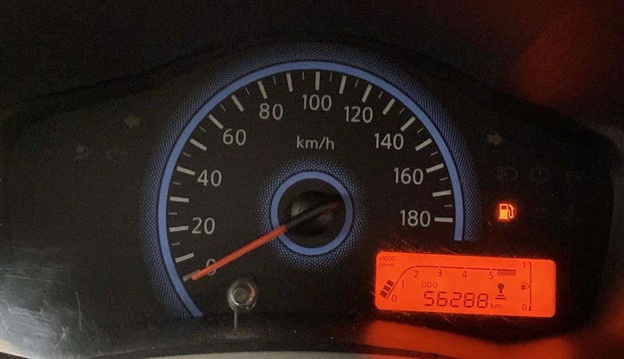 2017 Datsun Redi Go T (O), Petrol, Manual, 56,285 km, Odometer Image