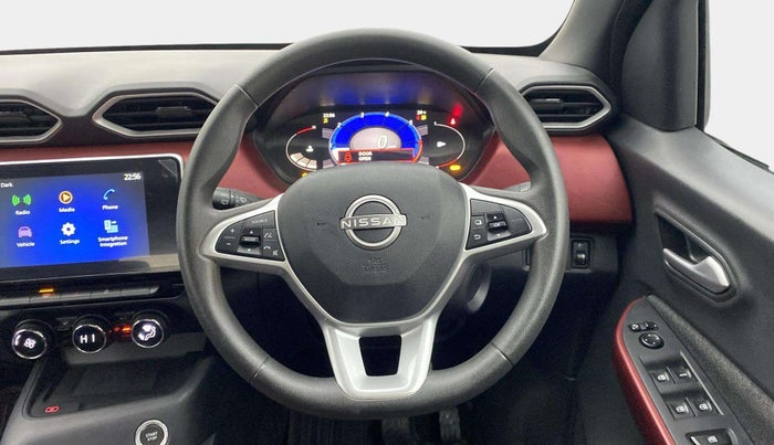 2023 Nissan MAGNITE XV TURBO CVT RED EDITION, Petrol, Automatic, 4,164 km, Steering Wheel Close Up