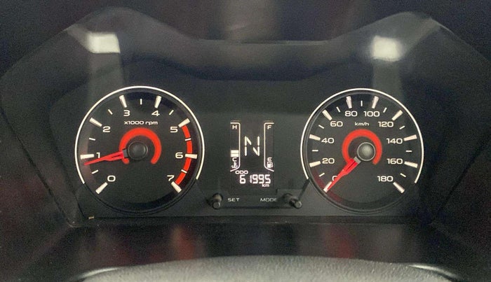 2016 Mahindra Kuv100 K8 6 STR, Petrol, Manual, 61,950 km, Odometer Image