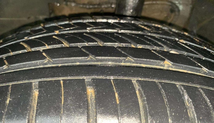 2018 Tata NEXON XZA PLUS DIESEL, Diesel, Automatic, 1,03,857 km, Left Front Tyre Tread