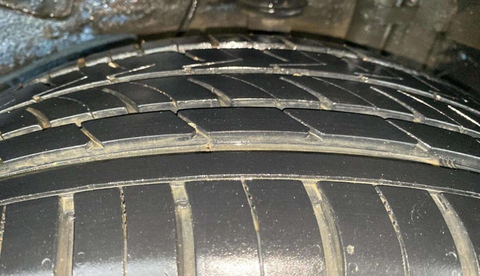 2018 Tata NEXON XZA PLUS DIESEL, Diesel, Automatic, 1,03,857 km, Left Rear Tyre Tread