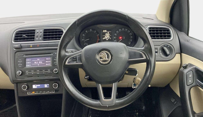 2018 Skoda Rapid AMBITION 1.6 MPI MT, Petrol, Manual, 43,076 km, Steering Wheel Close Up