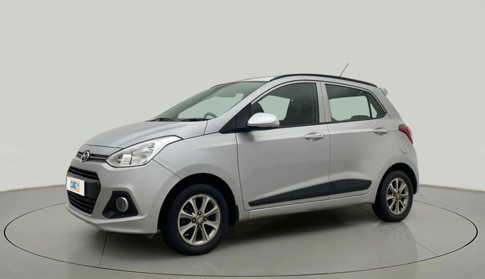 2015 Hyundai Grand i10 ASTA (O) 1.2 KAPPA VTVT, Petrol, Manual, 74,936 km, Left Front Diagonal