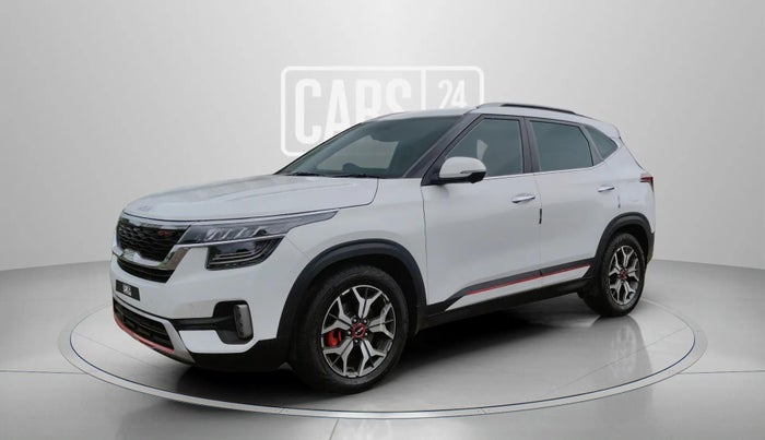 2022 KIA SELTOS GTX PLUS AT 1.5 DIESEL, Diesel, Automatic, 48,674 km, Left Front Diagonal