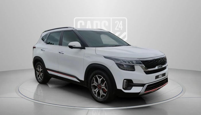 2022 KIA SELTOS GTX PLUS AT 1.5 DIESEL, Diesel, Automatic, 48,674 km, Right Front Diagonal