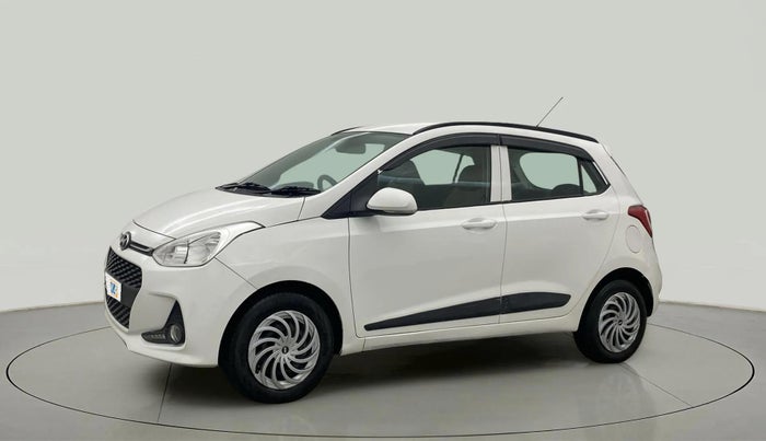 2017 Hyundai Grand i10 SPORTZ 1.2 KAPPA VTVT, Petrol, Manual, 73,725 km, Left Front Diagonal
