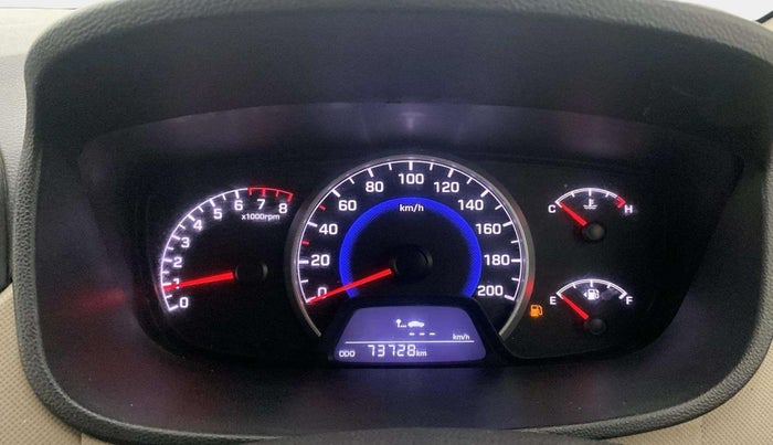 2017 Hyundai Grand i10 SPORTZ 1.2 KAPPA VTVT, Petrol, Manual, 73,725 km, Odometer Image