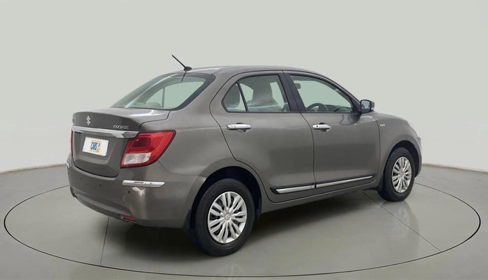 2017 Maruti Dzire VXI AMT, Petrol, Automatic, 58,792 km, Right Back Diagonal