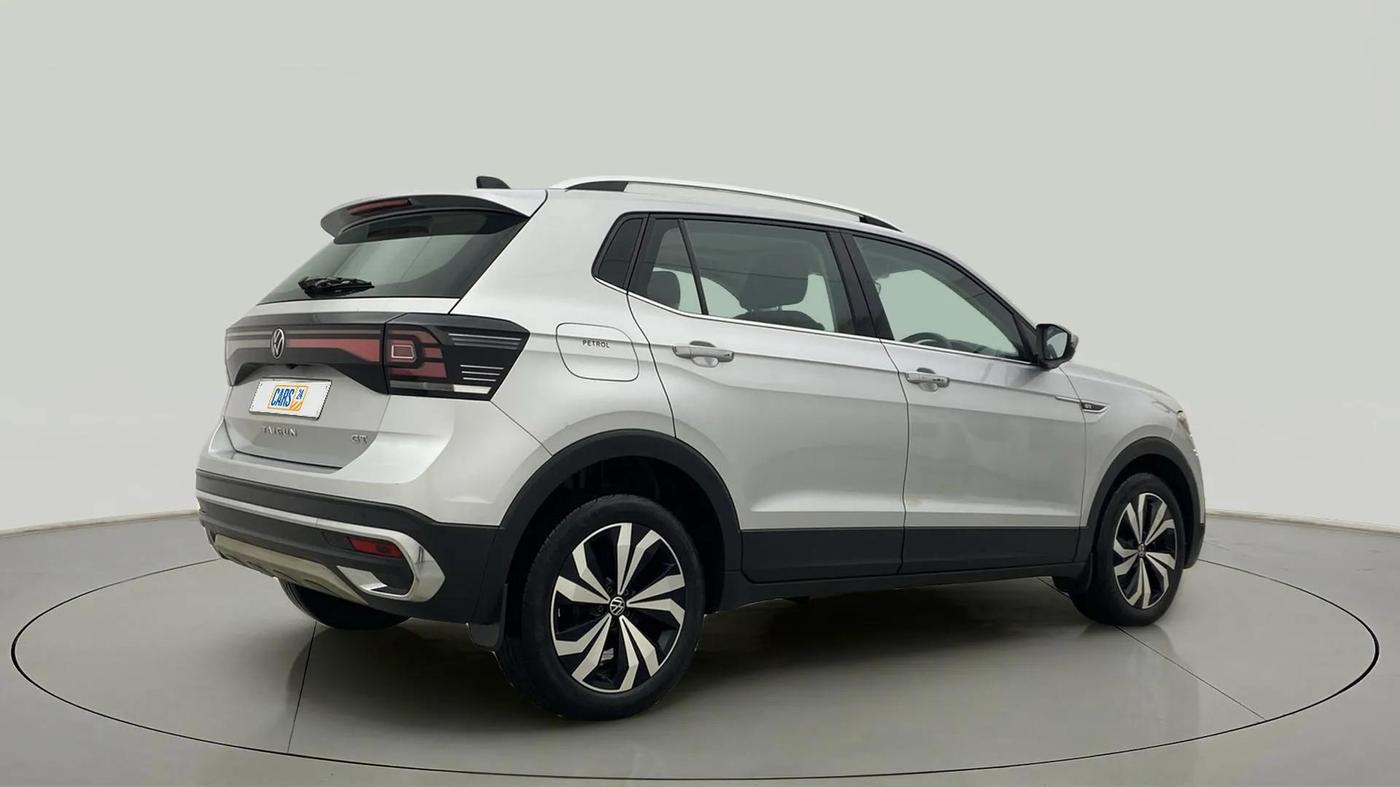 2022 Volkswagen TAIGUN GT PLUS 1.5 TSI DSG, Petrol, Automatic, 78,997 km, Right Back Diagonal