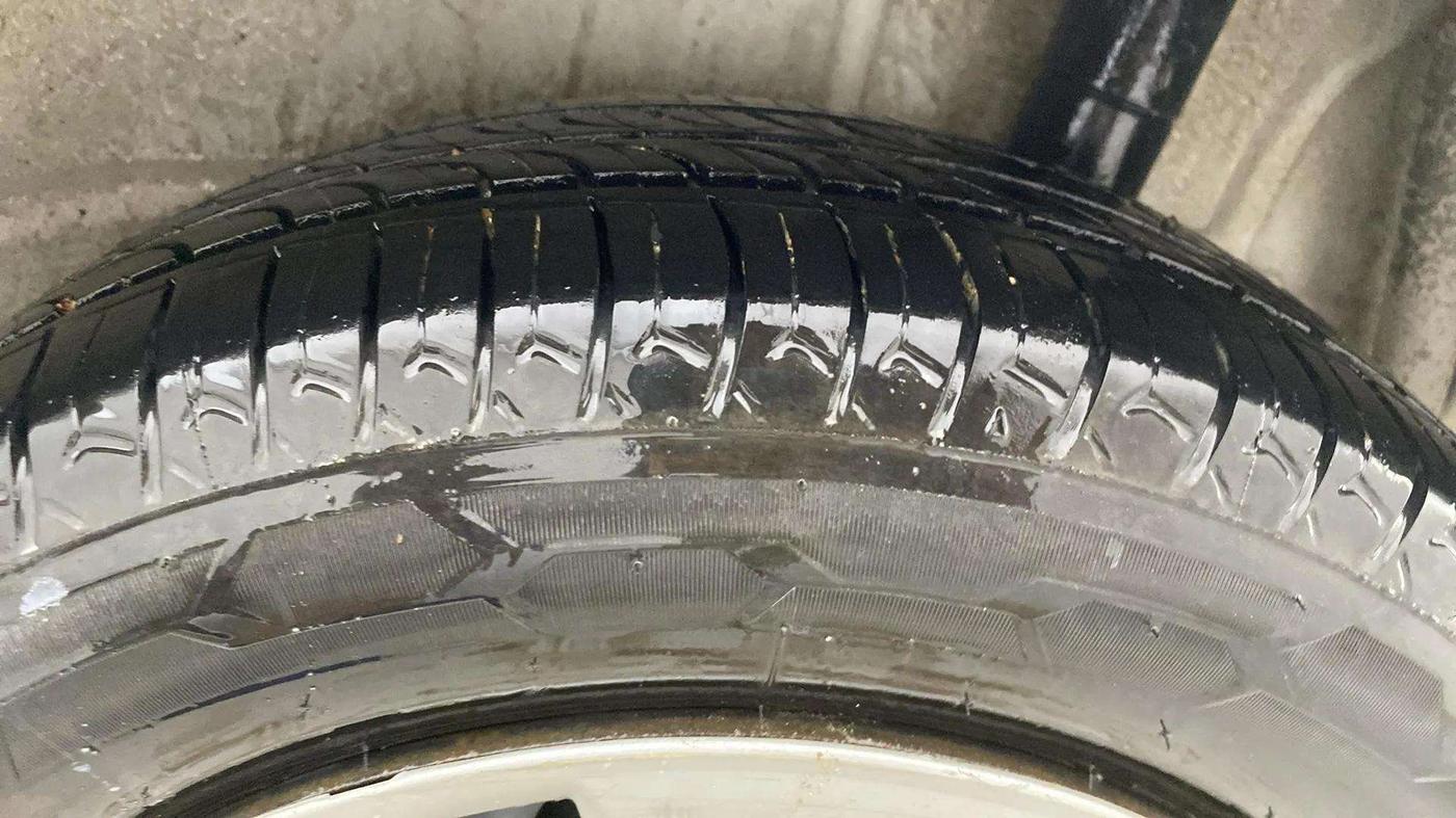 2019 Maruti New Wagon-R VXI 1.2, CNG, Manual, 75,136 km, Left Rear Tyre Tread