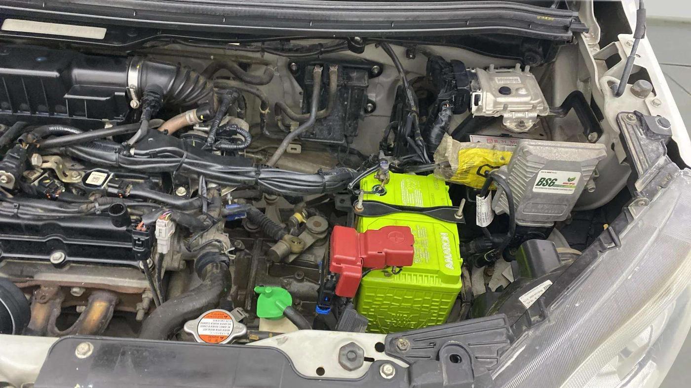 2019 Maruti New Wagon-R VXI 1.2, CNG, Manual, 75,136 km, Engine View - Left