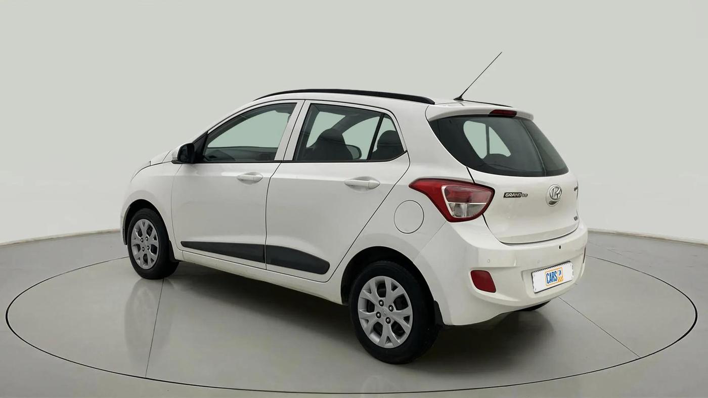 2016 Hyundai Grand i10 SPORTZ 1.2 KAPPA VTVT, Petrol, Manual, 67,555 km, Left Back Diagonal