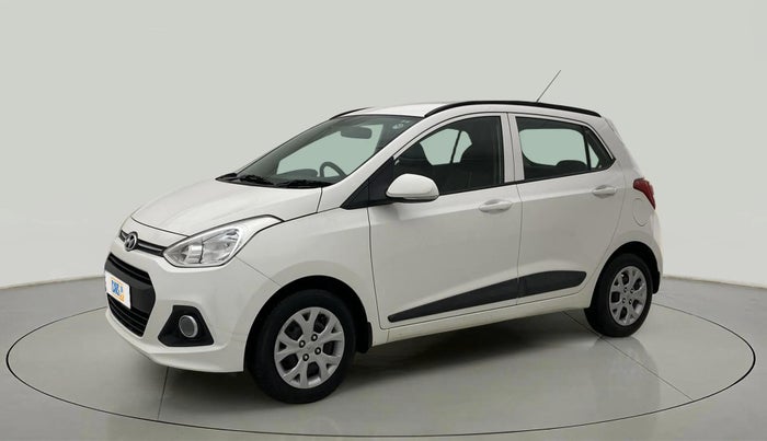 2016 Hyundai Grand i10 SPORTZ 1.2 KAPPA VTVT, Petrol, Manual, 67,555 km, Left Front Diagonal