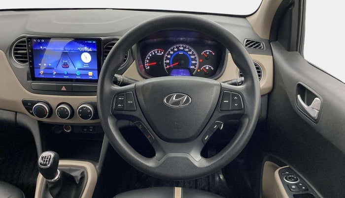 2016 Hyundai Grand i10 SPORTZ 1.2 KAPPA VTVT, Petrol, Manual, 67,555 km, Steering Wheel Close Up