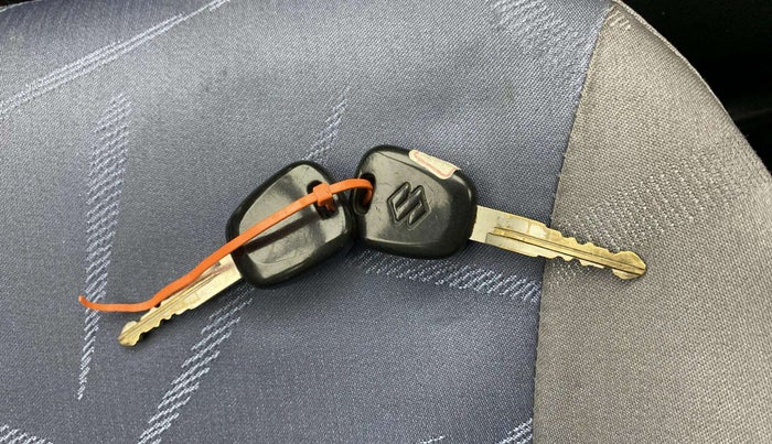 2012 Maruti Ritz VXI, Petrol, Manual, 88,506 km, Key Close Up