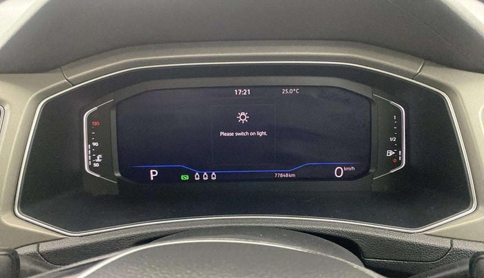 2021 Volkswagen T-ROC 1.5 TSI AT, Petrol, Automatic, 77,848 km, Odometer Image