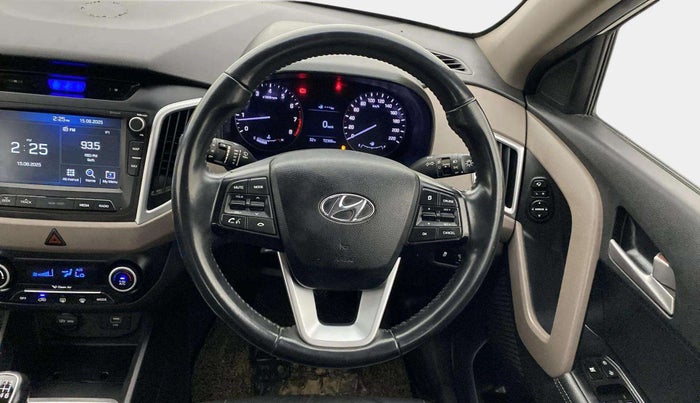 2018 Hyundai Creta SX (O) 1.6 PETROL, Petrol, Manual, 72,351 km, Steering Wheel Close Up