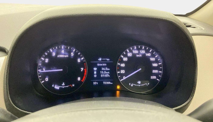2018 Hyundai Creta SX (O) 1.6 PETROL, Petrol, Manual, 72,351 km, Odometer Image