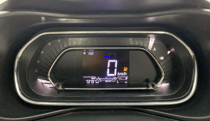 2021 Tata NEXON XZ PLUS PETROL, Petrol, Manual, 73,787 km, Odometer Image