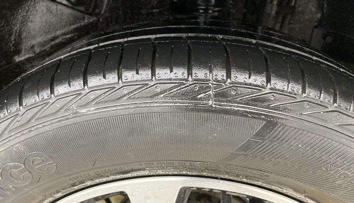 2021 Tata NEXON XZ PLUS PETROL, Petrol, Manual, 73,787 km, Left Rear Tyre Tread