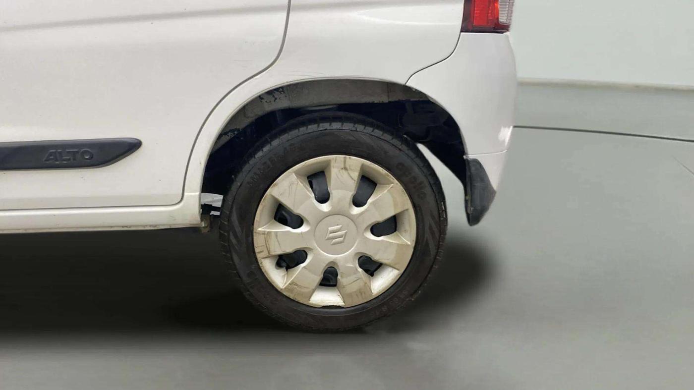 2013 Maruti Alto K10 VXI, Petrol, Manual, 68,441 km, Left Rear Wheel