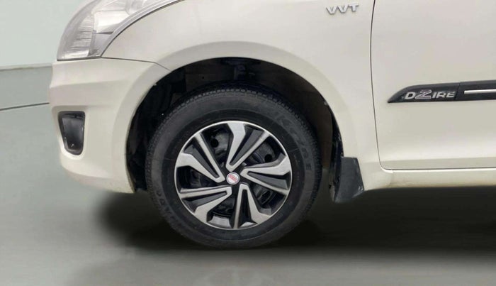 2014 Maruti Swift Dzire VXI, Petrol, Manual, 40,011 km, Left Front Wheel