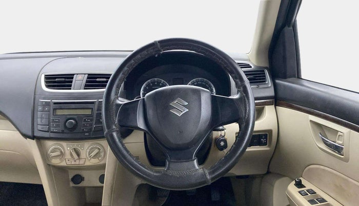 2014 Maruti Swift Dzire VXI, Petrol, Manual, 40,011 km, Steering Wheel Close Up